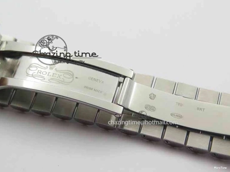 MiroTime 0423 Unisex Day Date 40mm SS BP Maker Best Edition Silver Dial Diamond Markers On SS Bracelet ETA 3690